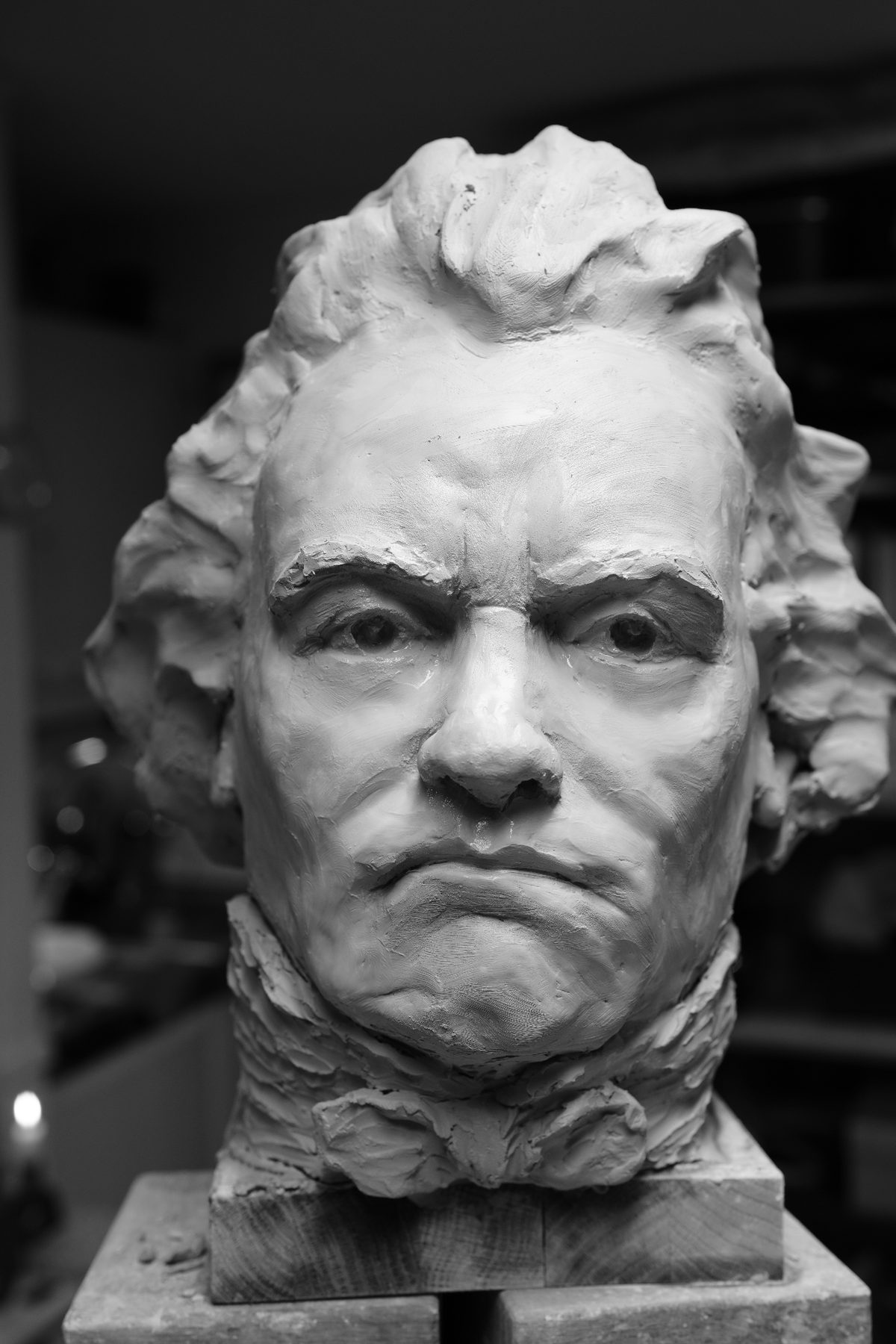 Sculpture by Karl-Magnus Fredriksson — Beethoven
