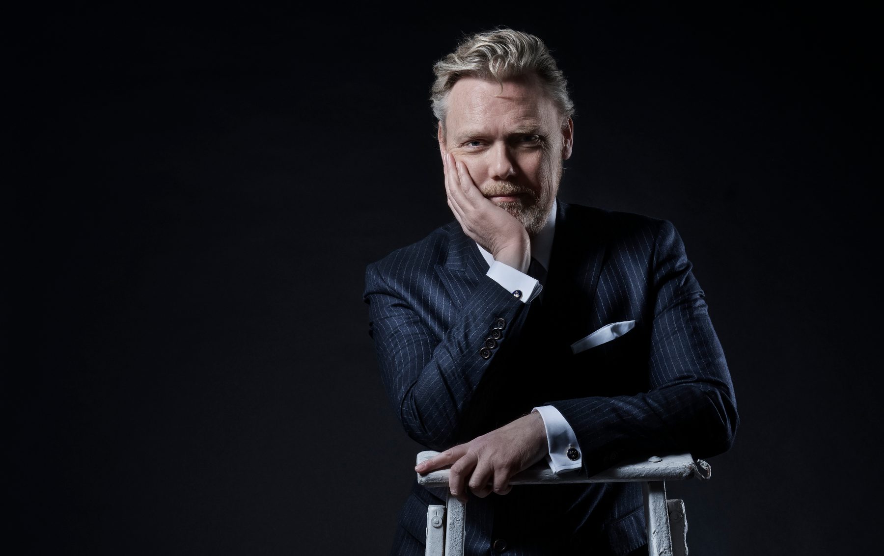 Portrait of opera singer Karl-Magnus Fredriksson — Portrait IV (Photo: Markus Gårder)
