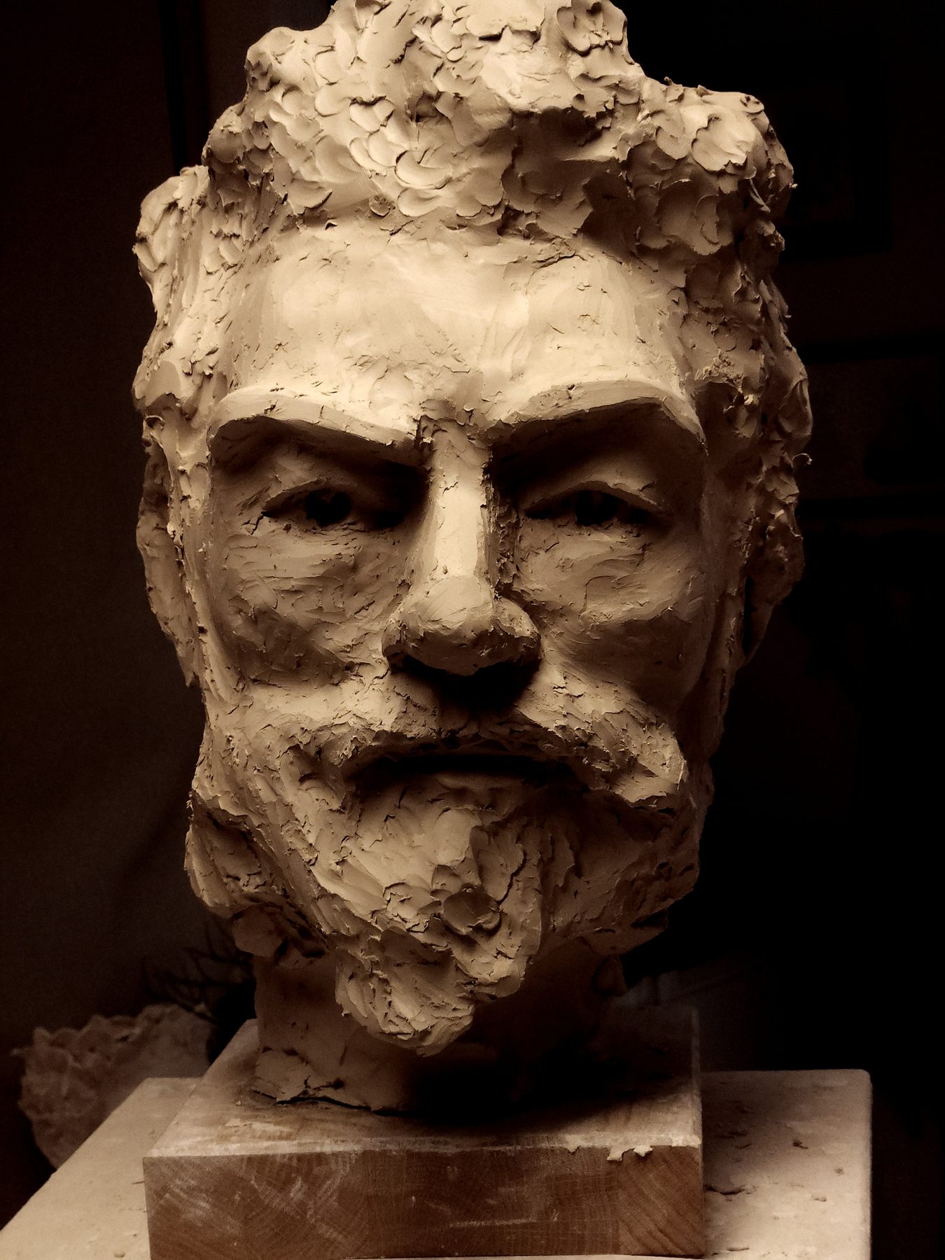Sculpture by Karl-Magnus Fredriksson — The Old Thinker