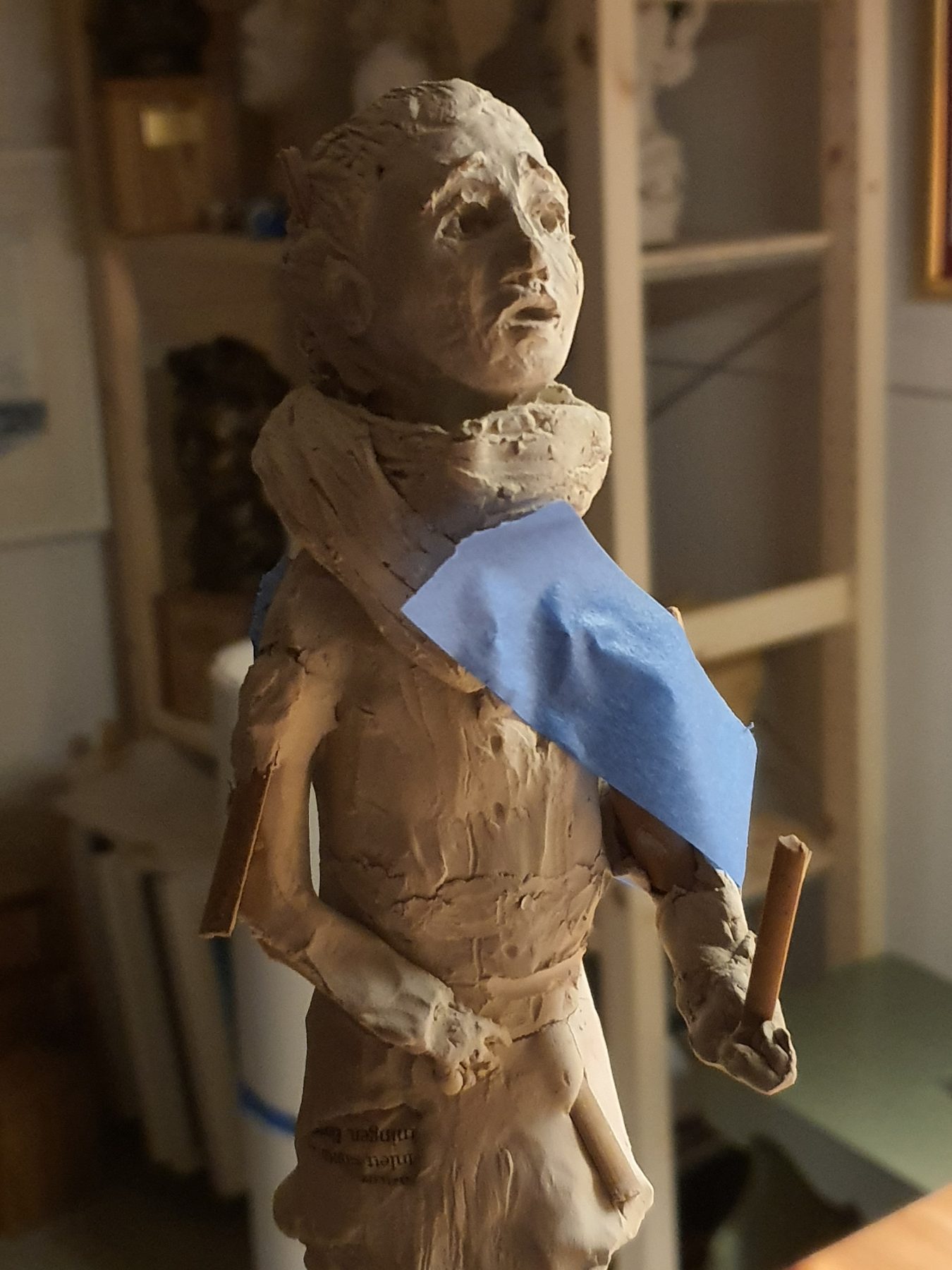 Sculpture by Karl-Magnus Fredriksson — The Searching Singer